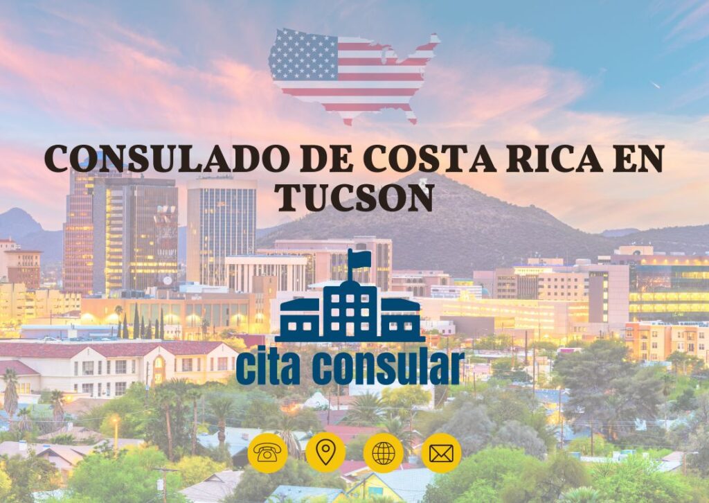 Consulado de Costa Rica en Tucson, Arizona (AZ)